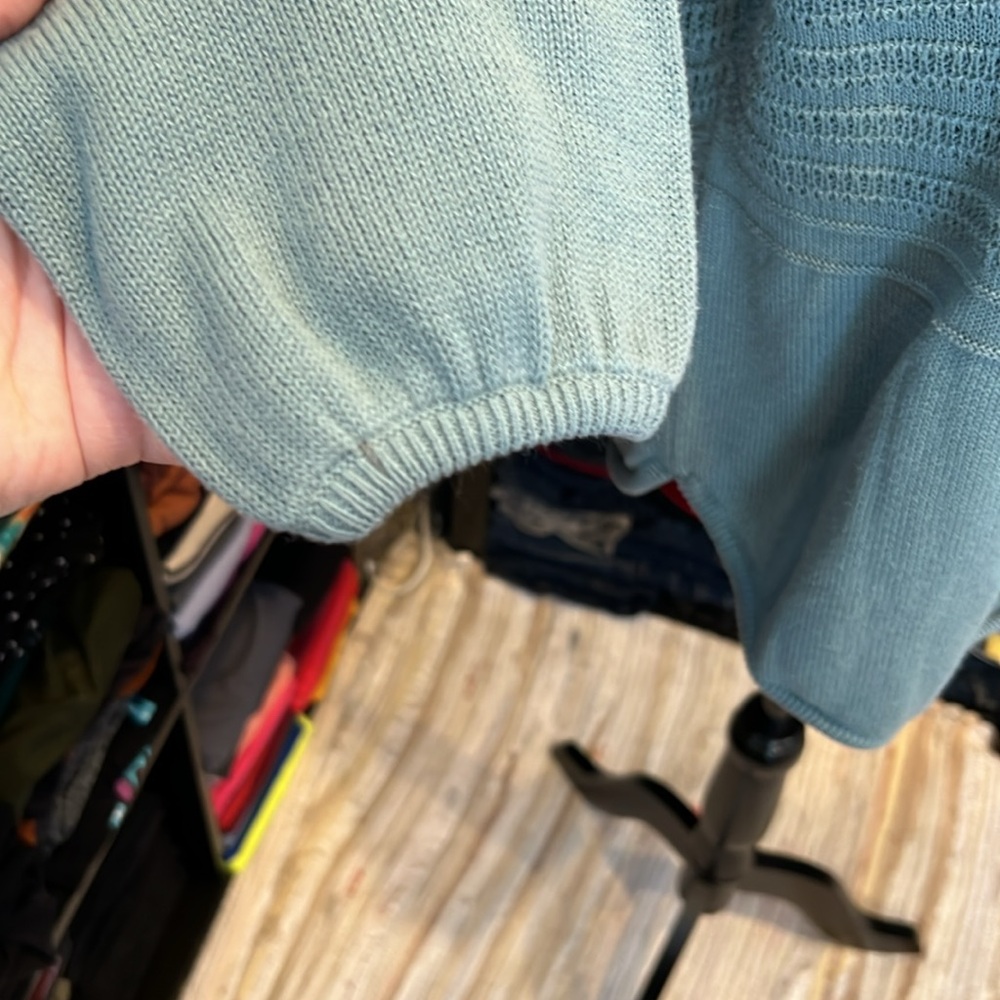 #100. 🪷 Light blue sweater. Knox rose. Xxl - Picture 7 of 9